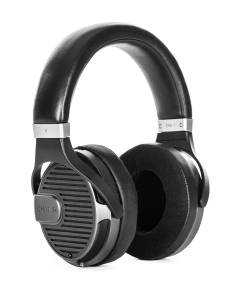 Quad Era-1 Planar Magnetic Headphones, with cable and case.