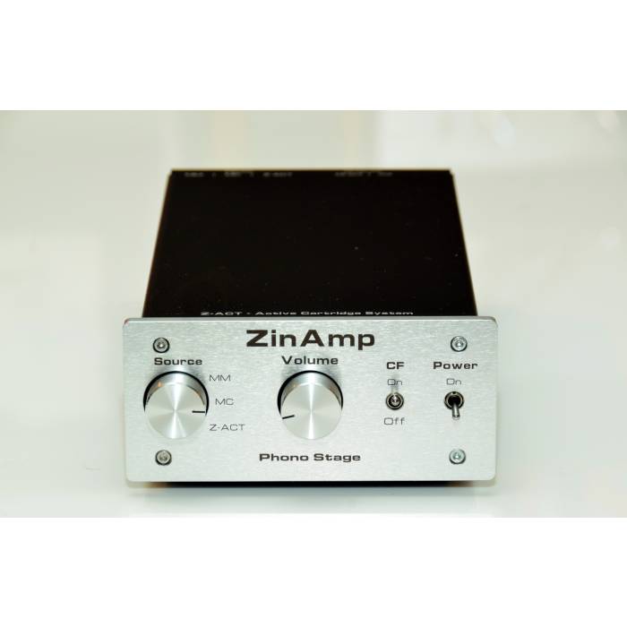 ZinAmp Solid State Moving Coil Phono Preamp with Optional Z-ACT Upgrade