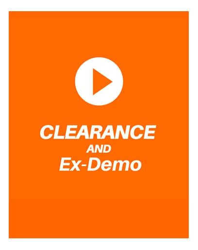 Clearance and Ex-Demo