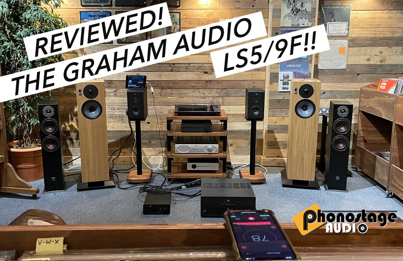 The Graham Audio LS5/9f Loudspeakers. Check Out Our Video Review Here!!